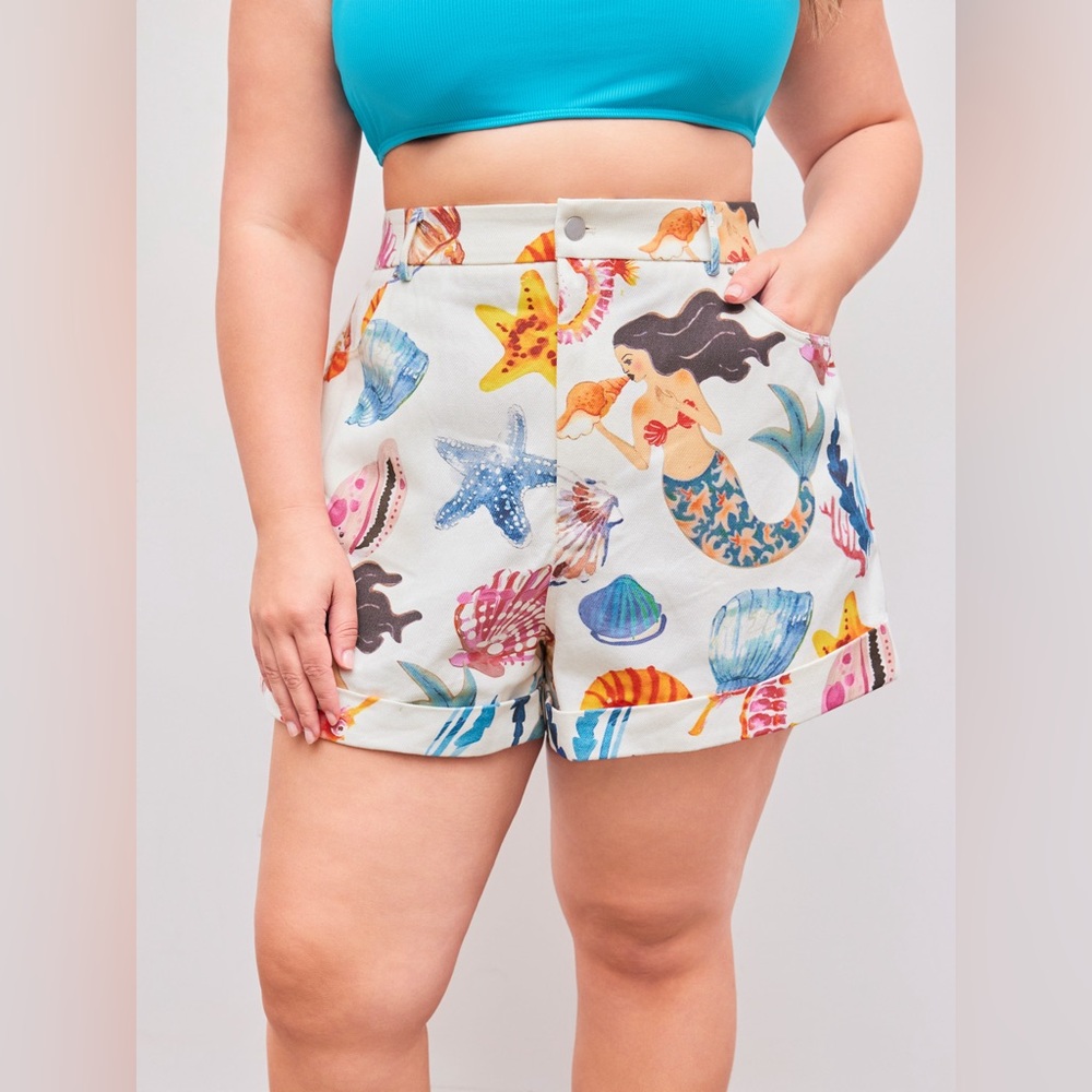 Cider mermaid 🧜🏼‍♀️ shorts new with tags. Size XL.